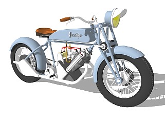 超精细摩托车模型 (19)